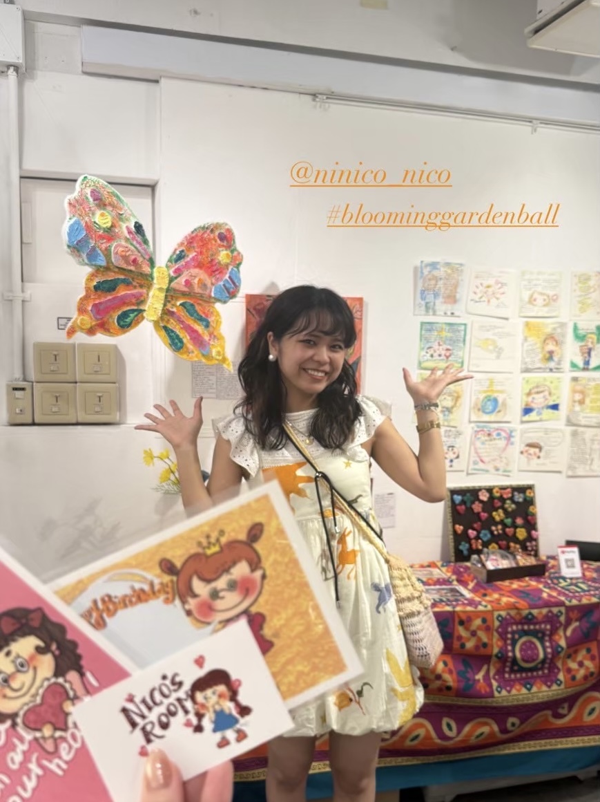 個展の様子